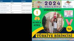 2023-2024 Öğretim Yılı - Ulusal ve Uluslararası Başarılar GÖRSELLERİ GALERİSİ